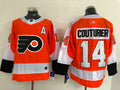 Sean Couturier Philadelphia Flyers Official NHL Adidas Jersey Orange