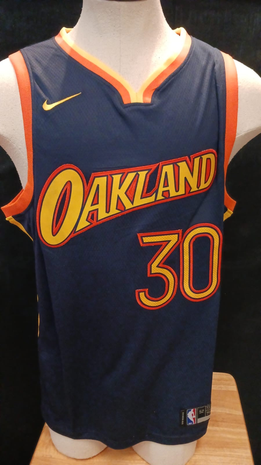 Stephen Curry Golden State Warriors Jersey Navy blue Oakland Nike
