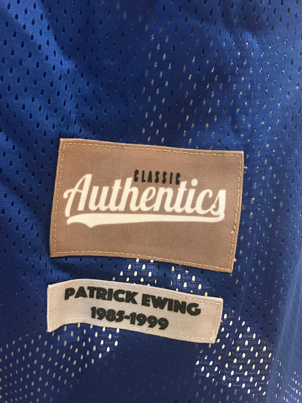Patrick Ewing New York Knicks Jersey Classic Authentics