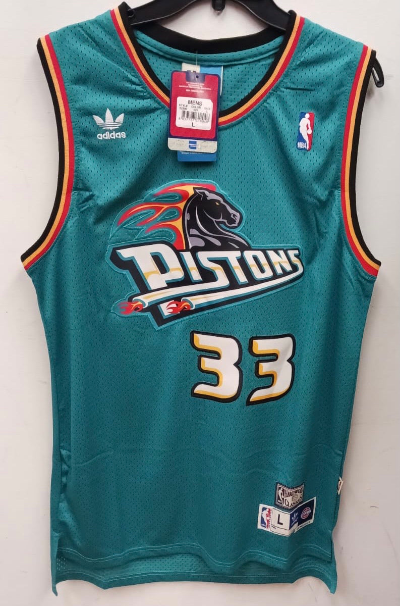 Grant Hill Detroit Pistons Official NBA Adidas Jersey