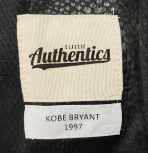 Kobe Bryant Los Angeles Jersey Black MAMBA snake skin