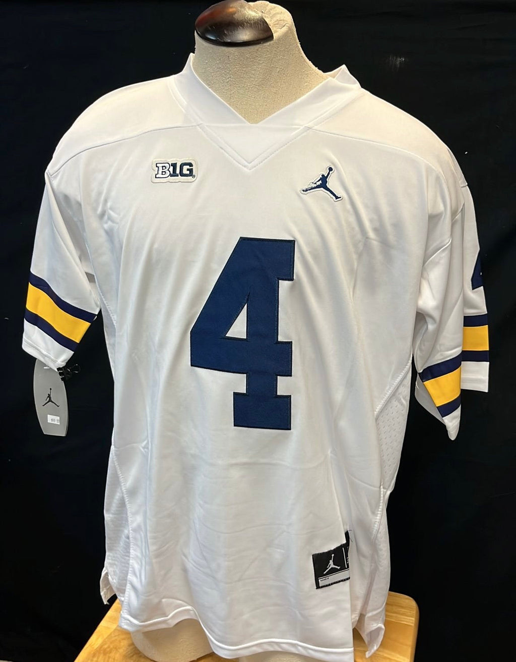 Jim Harbaugh Michigan Wolverines Official NCAA Jordan brand Jersey
