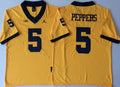 Jabrill Peppers Michigan Wolverines Official NCAA Jersey yellow