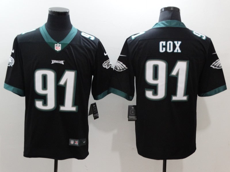 Fletcher Cox Philadelphia Eagles Official NFL Nike Jersey black