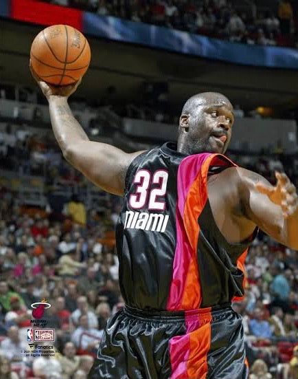 Shaquille O’Neal Miami Heat Jersey Classic Authentics