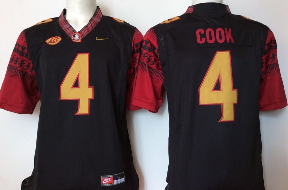 Dalvin Cook Florida State Seminoles Official NCAA Nike Jersey Black