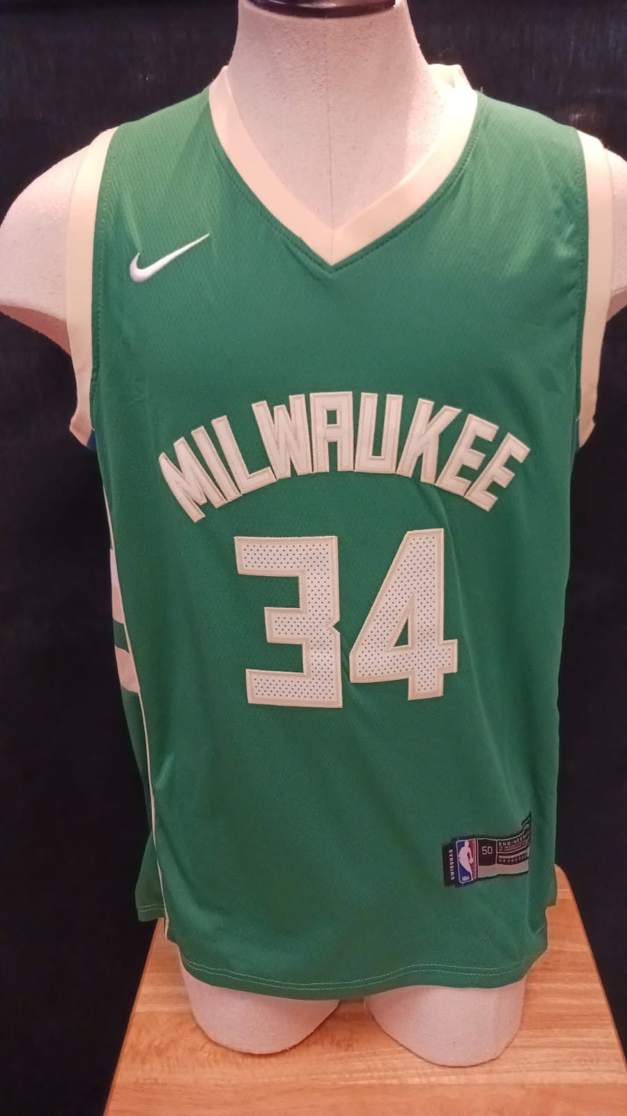 Giannis Antetokounmpo Milwaukee Bucks Official NBA Jersey Nike