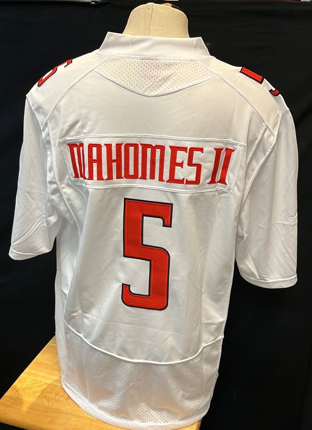 Patrick Mahomes Texas Tech Under Armour Jersey white