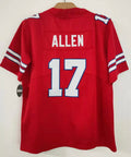 Josh Allen Red YOUTH Buffalo Bills Jersey Classic Authentics