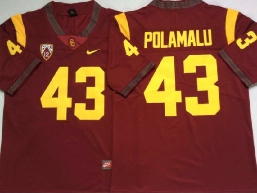 Troy Polamalu USC Trojans Official NCAA Jersey Nike