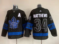 Auston Matthews Toronto Maple Leafs Official NHL Adidas Jersey black