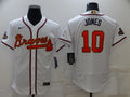 Chipper Jones Atlanta Braves Official MLB Jersey Nike