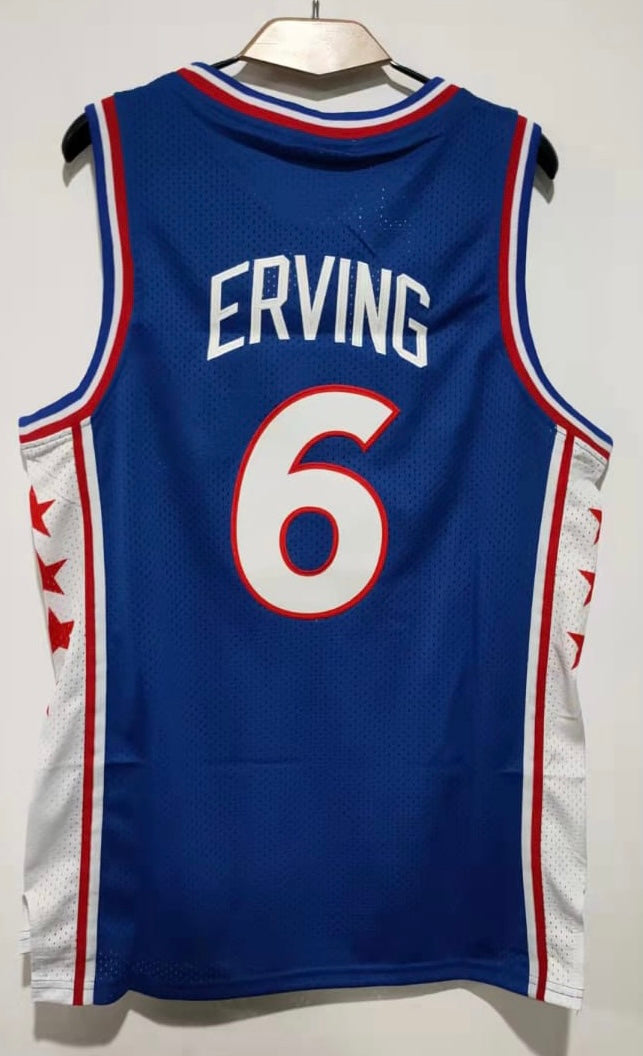Julius “Dr. J” Erving Philadelphia 76ers Classic Authentics Jersey