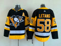 Kris Letang Pittsburgh Penguins Official NHL Adidas Jersey black
