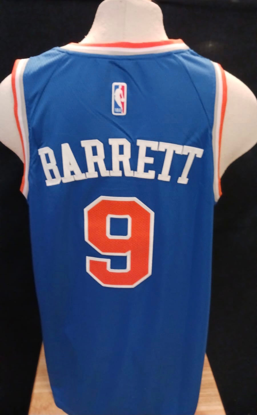 RJ Barrett New York Knicks Official NBA Nike Jersey
