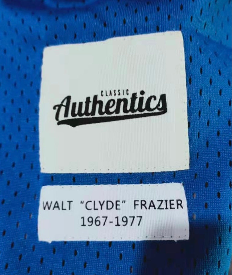 Walt “Clyde” Frazier New York Knicks Jersey Classic Authentics