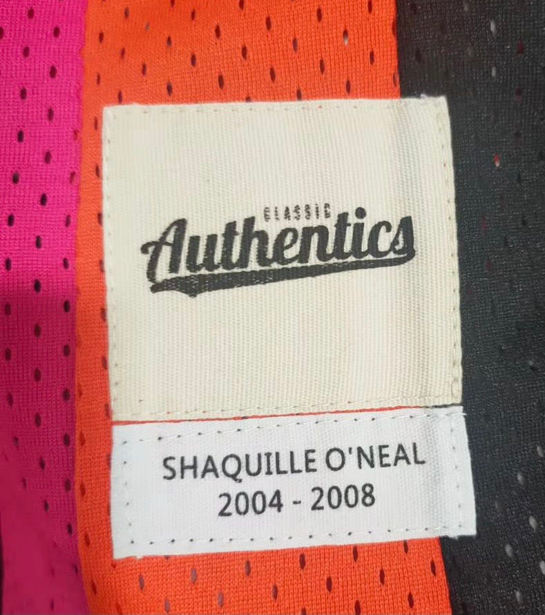 Shaquille O’Neal Miami Heat Jersey Classic Authentics