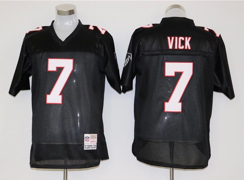 Michael Vick Atlanta Falcons Official NFL Mitchell & Ness Jersey Black