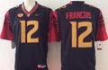 Deondre Francois Florida State Seminoles Jersey Black