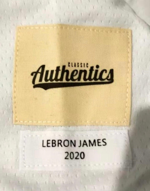 LeBron James Los Angeles Lakers Classic Authentics Jersey