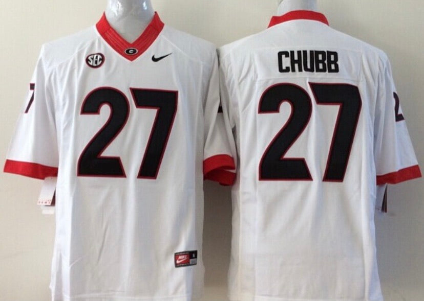 Nick Chubb Georgia Bulldogs Jersey Nike