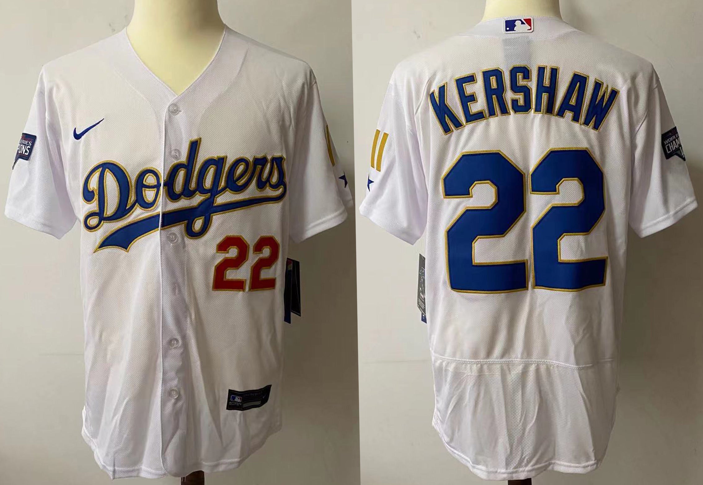 Clayton Kershaw Los Angeles Dodgers Official MLB Nike Jersey