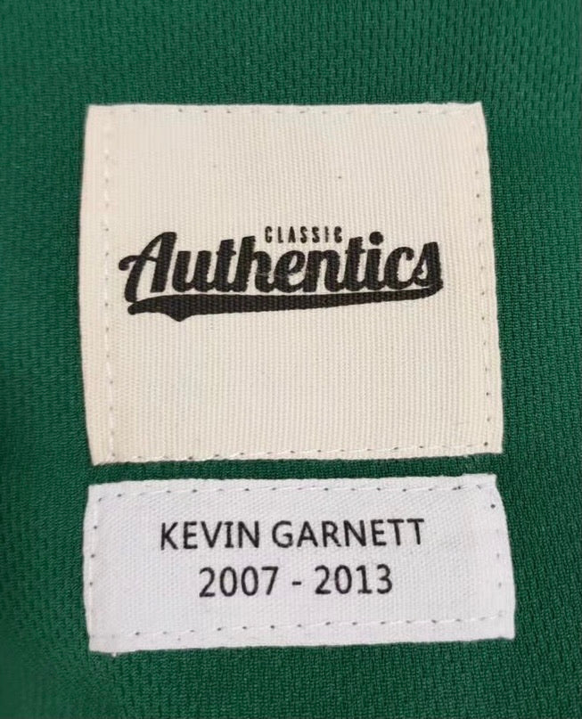 Kevin Garnett Boston Celtics Jersey Classic Authentics