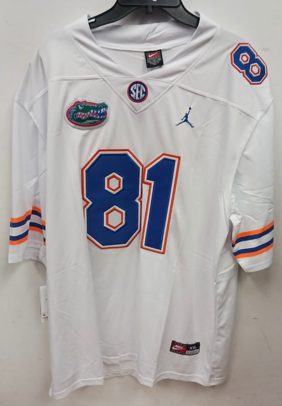 Aaron Hernandez Florida Gators Official NCAA Jersey white
