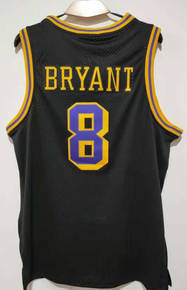 Kobe Bryant Los Angeles Lakers Jersey Black