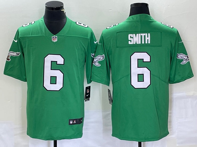 DeVonta Smith Philadelphia Eagles Official NFL Jersey Kelly Green