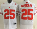Melvin Gordon Wisconsin Badgers Official NCAA Under Armour Jersey white
