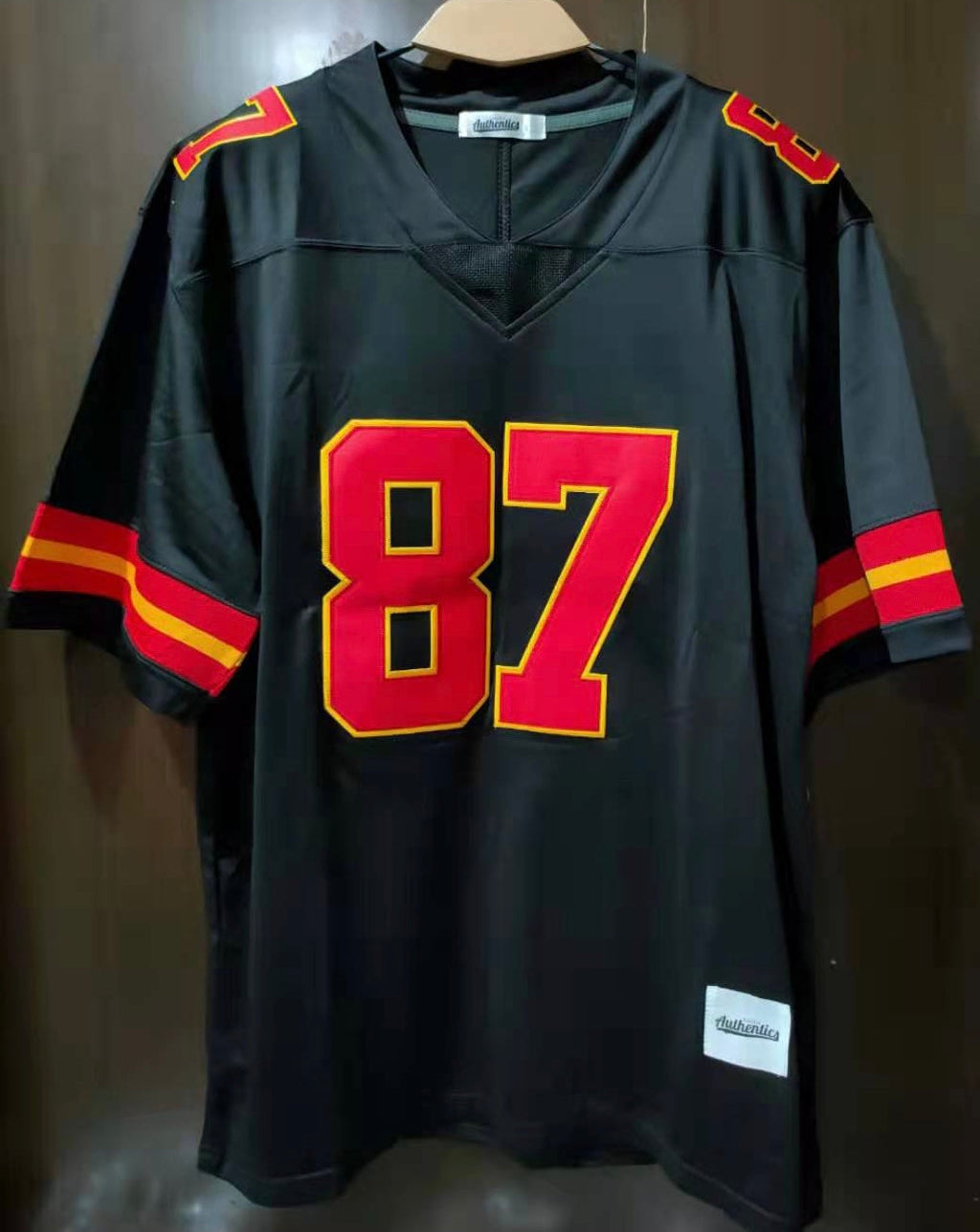 Travis Kelce Kansas City Chiefs Jersey black Classic Authentics