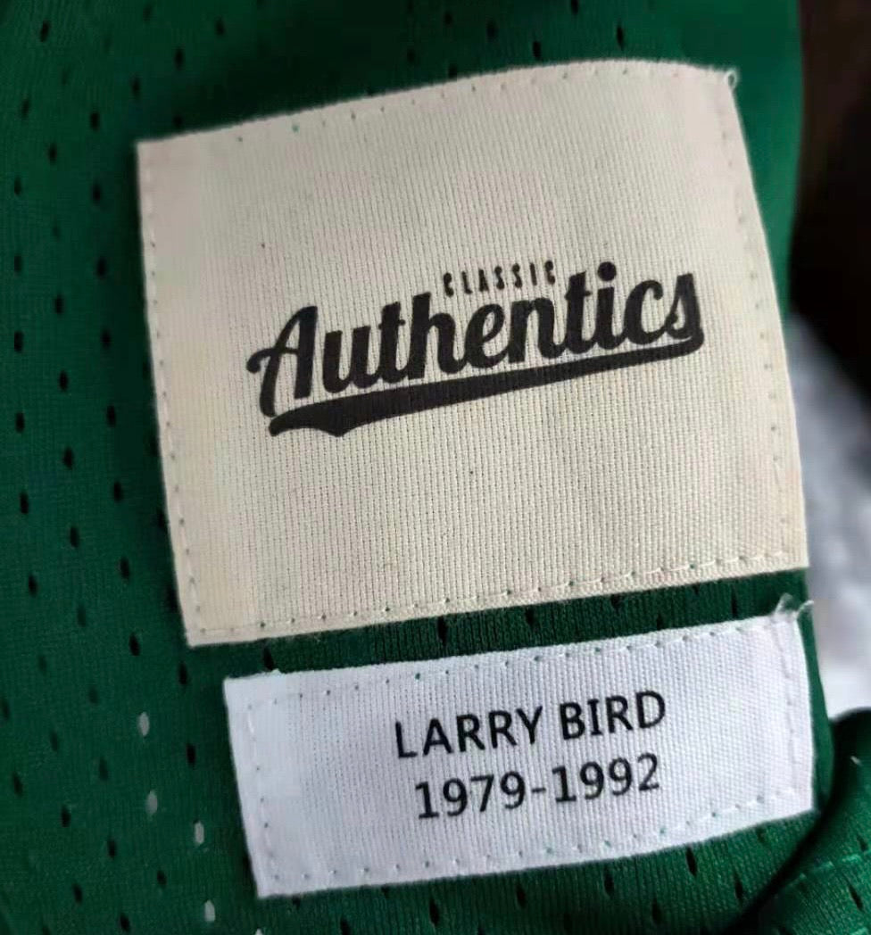 Larry Bird Boston Celtics Jersey Classic Authentics