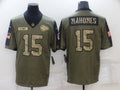 Patrick Mahomes Kansas City Chiefs military salute to service Nike Jersey