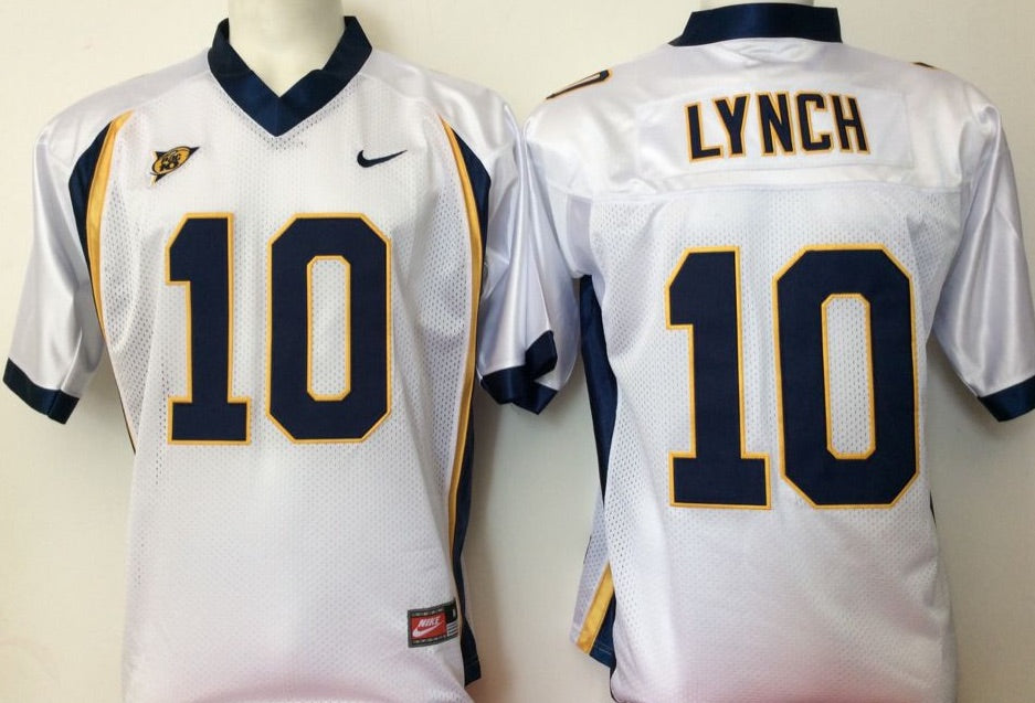 Marshawn Lynch Cal Golden Bears Official NCAA Nike Jersey white