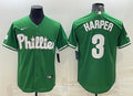 Bryce Harper Philadelphia Phillies Green St. Patrick’s Day Nike Jersey