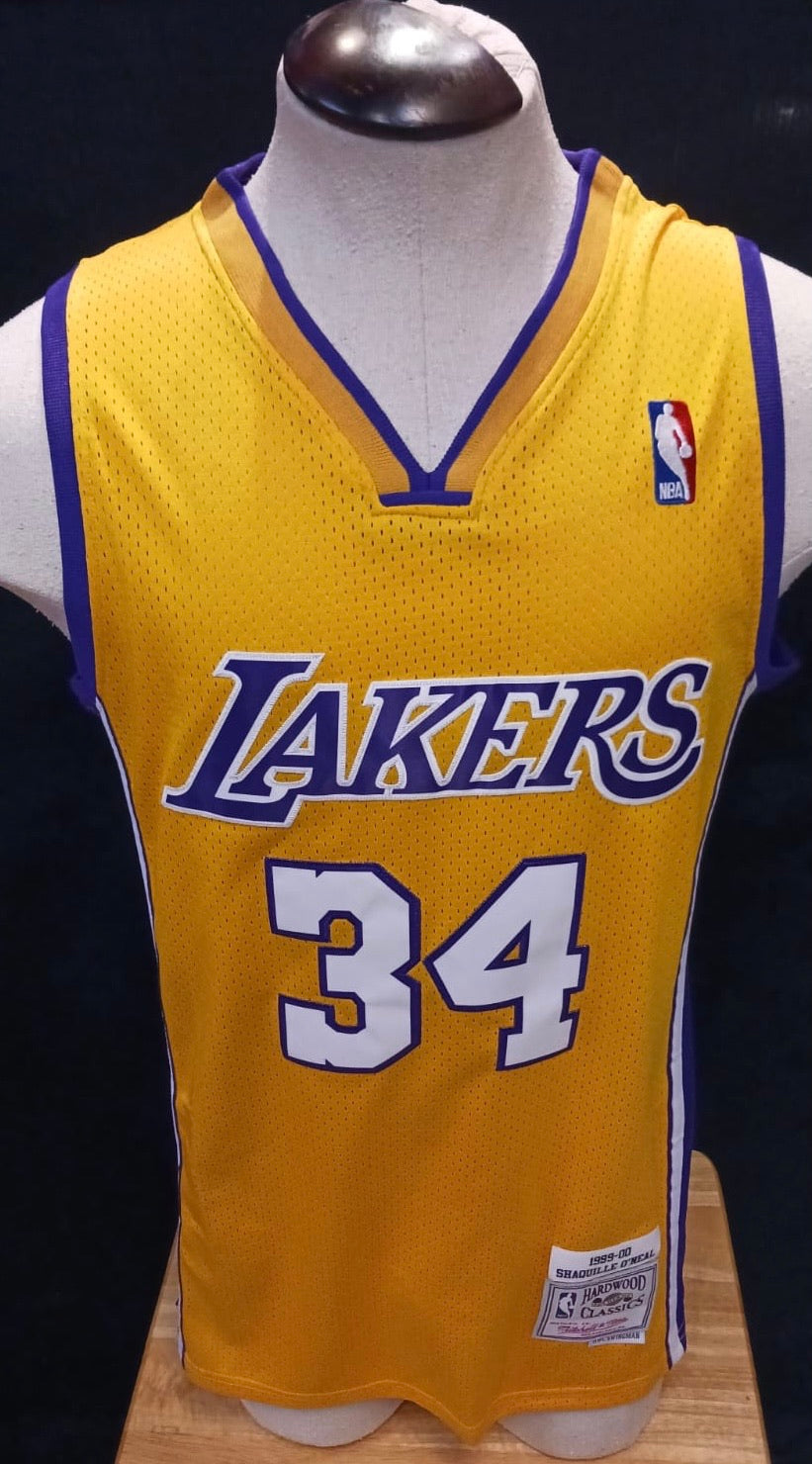 Shaquille O’Neal Los Angeles Lakers Official NBA Mitchell & Ness Jersey