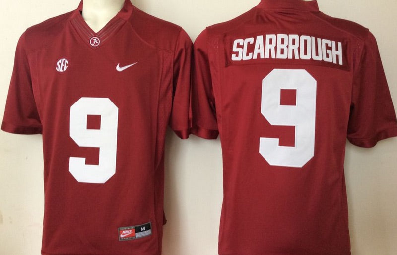 Bo Scarbrough Alabama Crimson Tide Official NCAA Nike Jersey