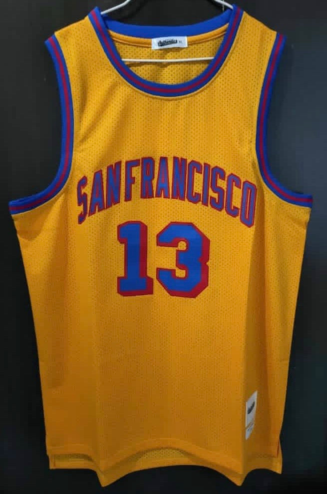 Wilt Chamberlain San Francisco Warriors Jersey