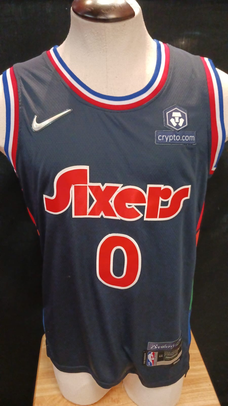 Tyrese Maxey Philadelphia 76ers Official NBA Jersey Navy