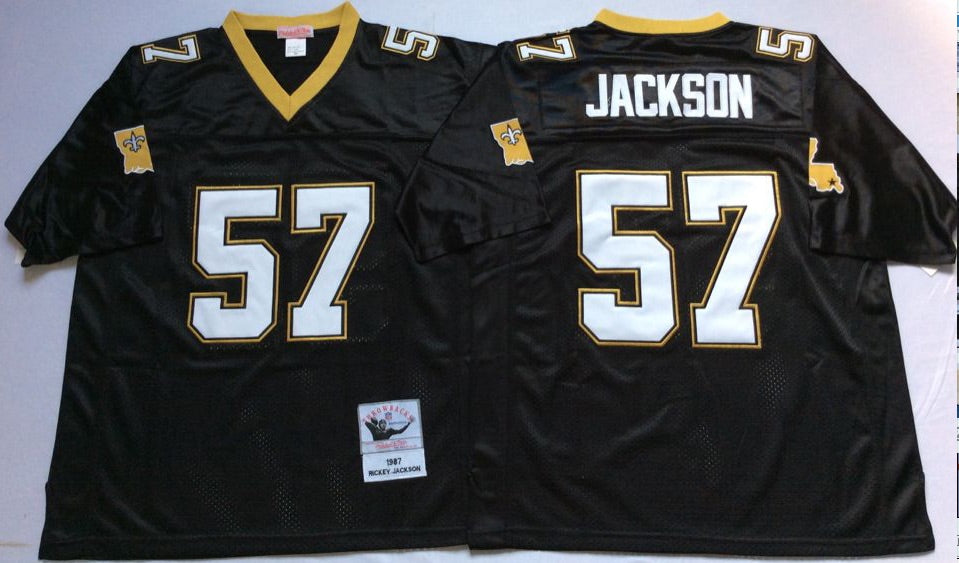 Rickey Jackson New Orleans Saints Official NFL Jersey Mitchell & Ness
