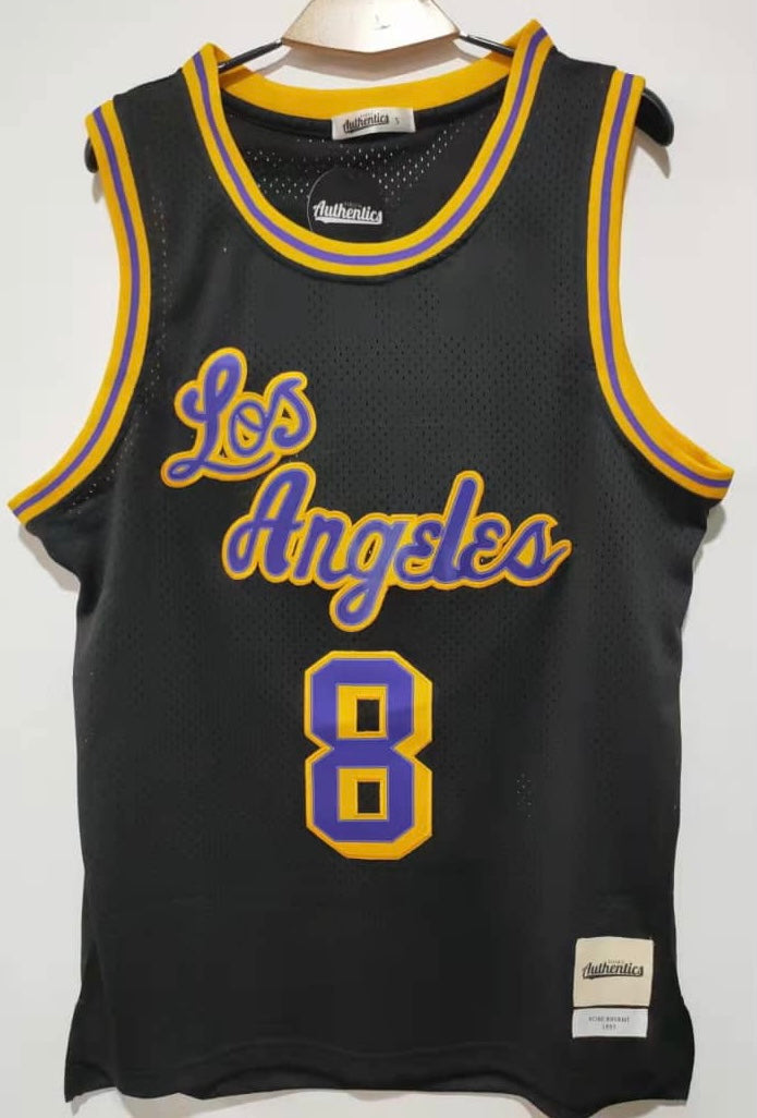 Kobe Bryant Los Angeles Lakers Jersey Black