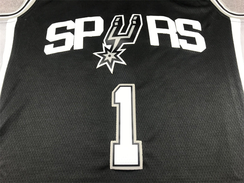 Victor Wembanyama San Antonio Spurs Jersey black Nike