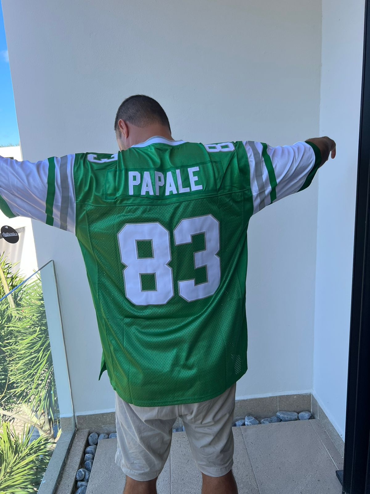 Vince Papale Philadelphia Eagles Jersey Classic Authentics