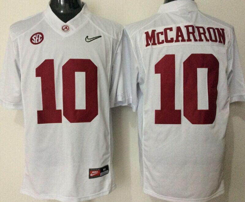 A. J. McCarron Alabama Crimson Tide Official NCAA Nike Jersey
