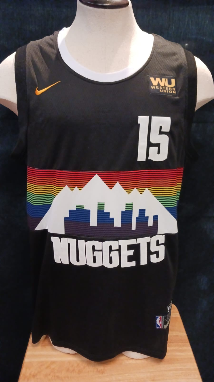 Nikola Jokić Denver Nuggets Jersey black