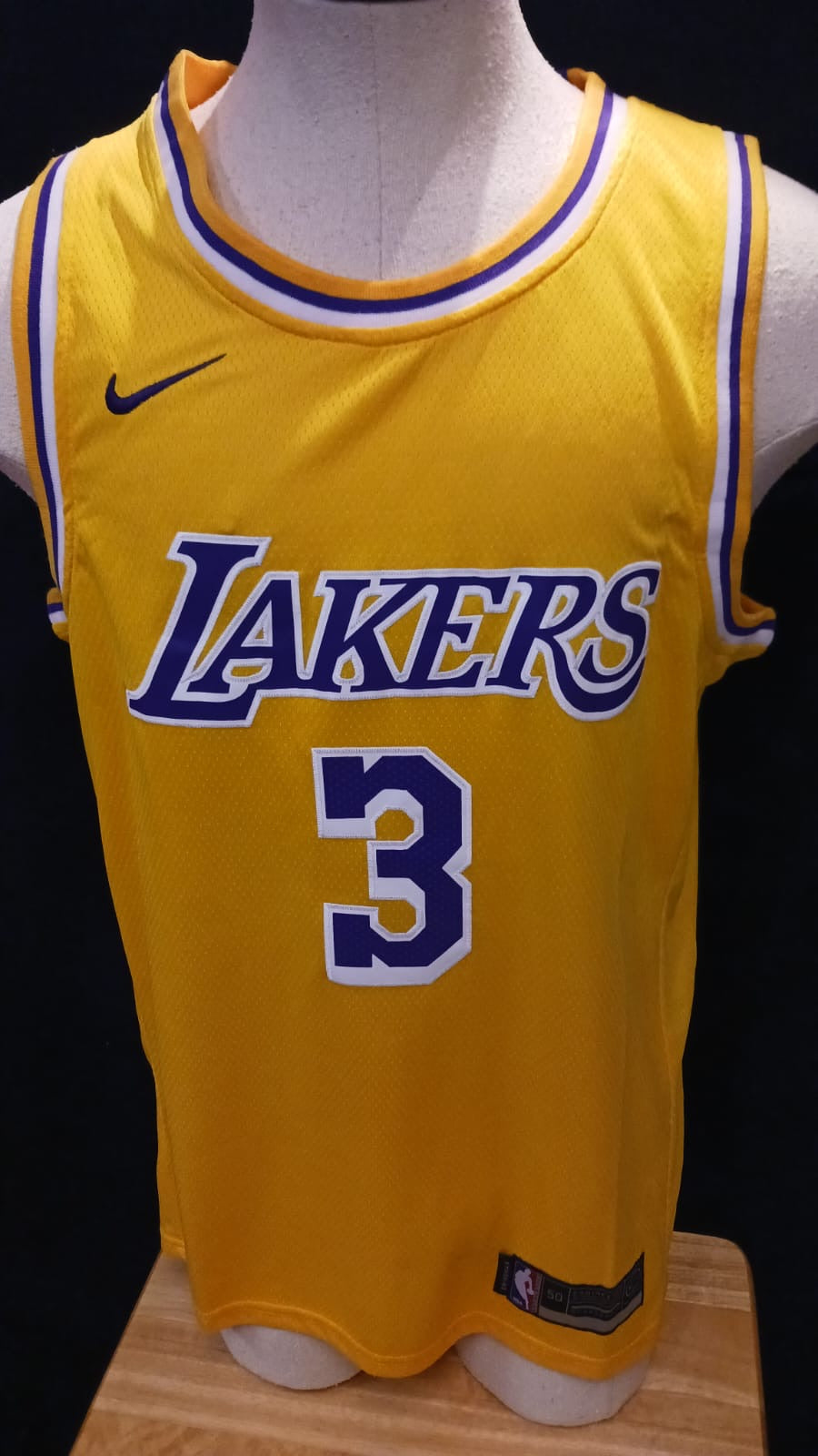 Anthony Davis Los Angeles Lakers Official NBA Nike Jersey